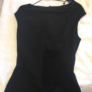 Zara black sleeveless dress size medium